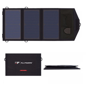 태양광 충전기 21W /allpower /휴대폰 태양열 보조 배터리/세계 1위 미국 선파워 패널/ 방수